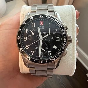Swiss Army Classic Chronograph Mens Watch